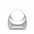 silver ballet handbag