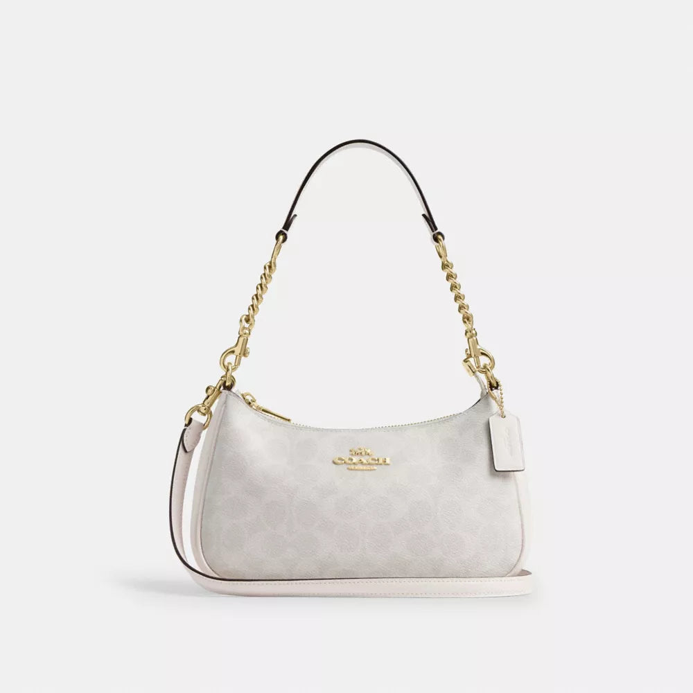 Coach Teri Shoulder Bag In Signature Canvas