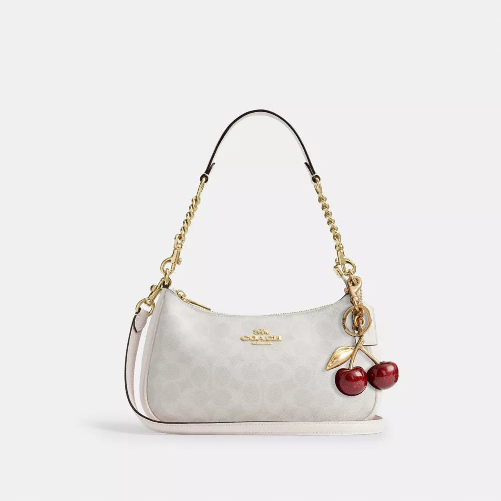 Coach Teri Shoulder Bag In Signature Canvas