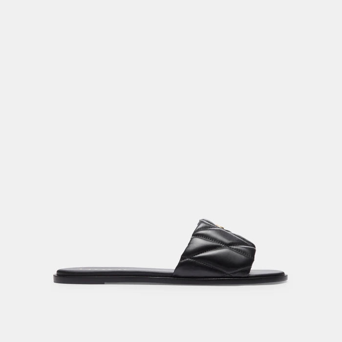 Coach Holly Quilted Leather Sandal — Slip-On Flat
