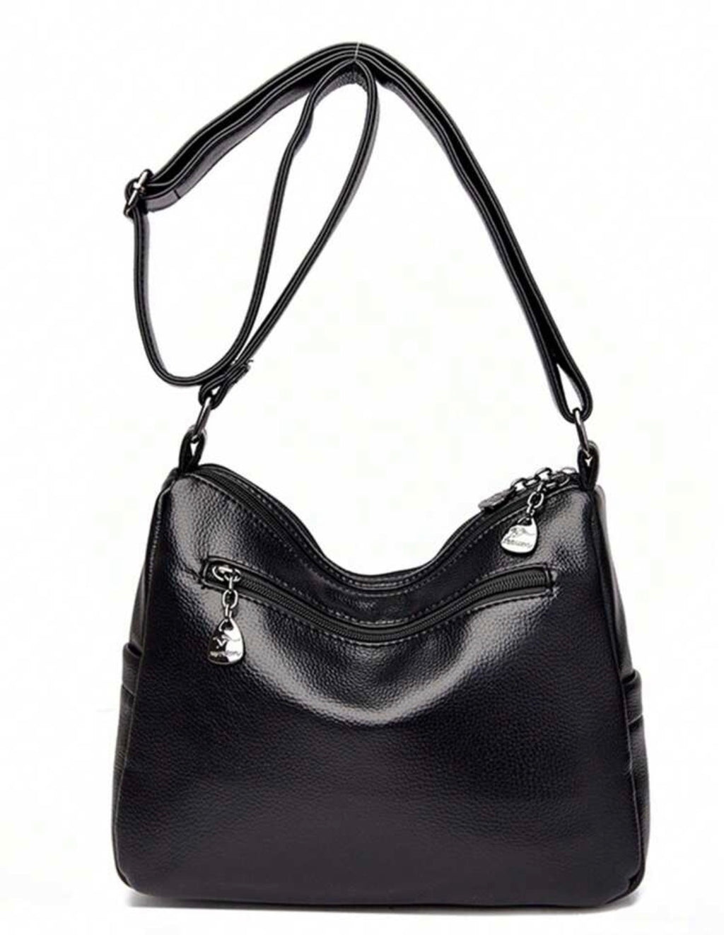 Black Coal Meta Handbag