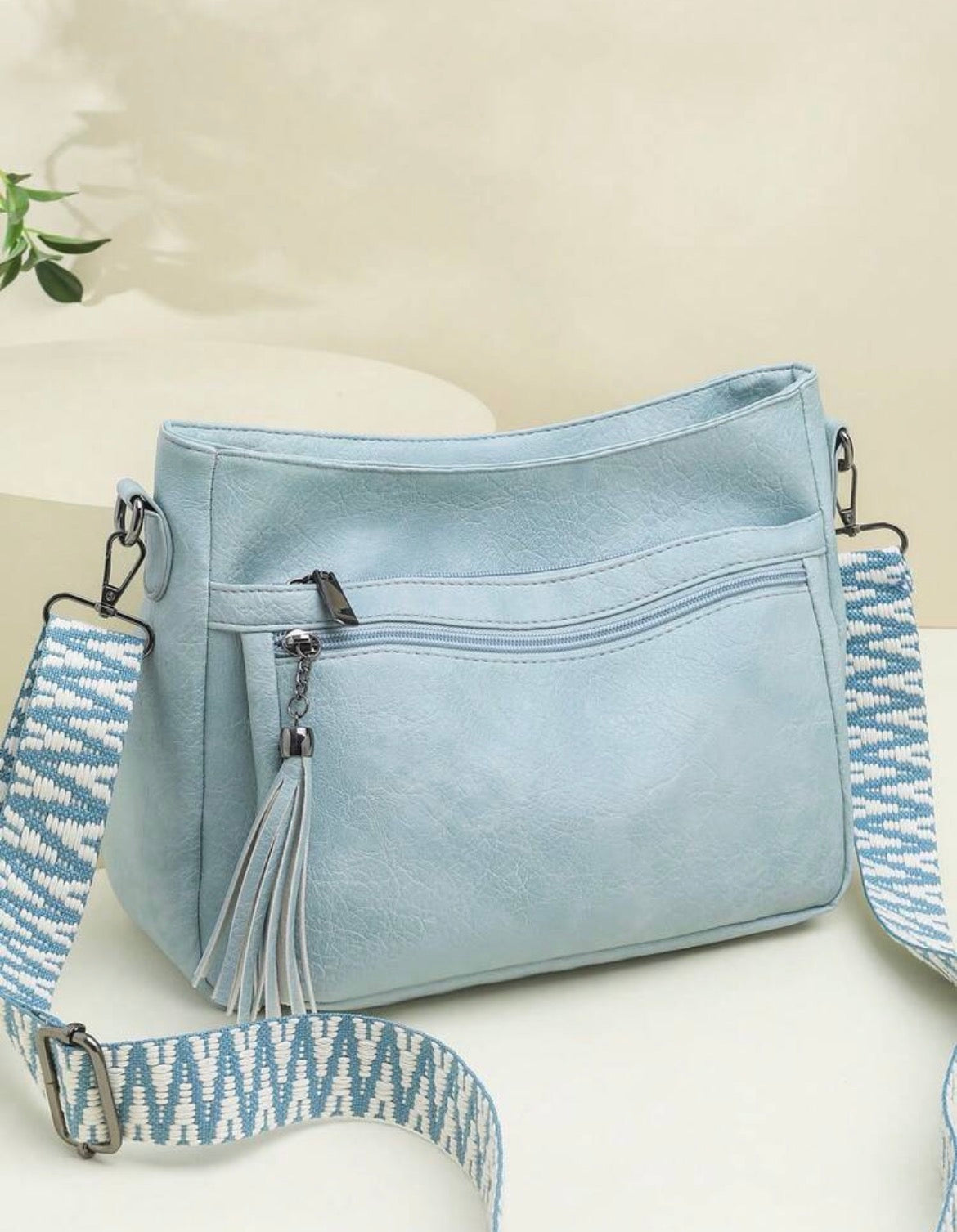 Blue Tiffany shoulder bag