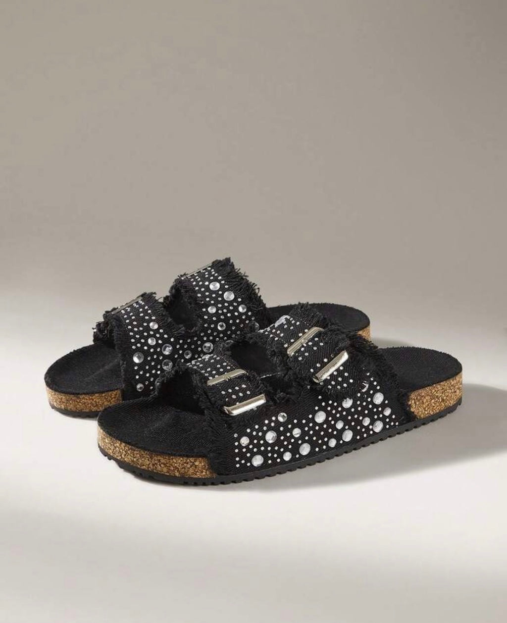 Black Mica Sandal