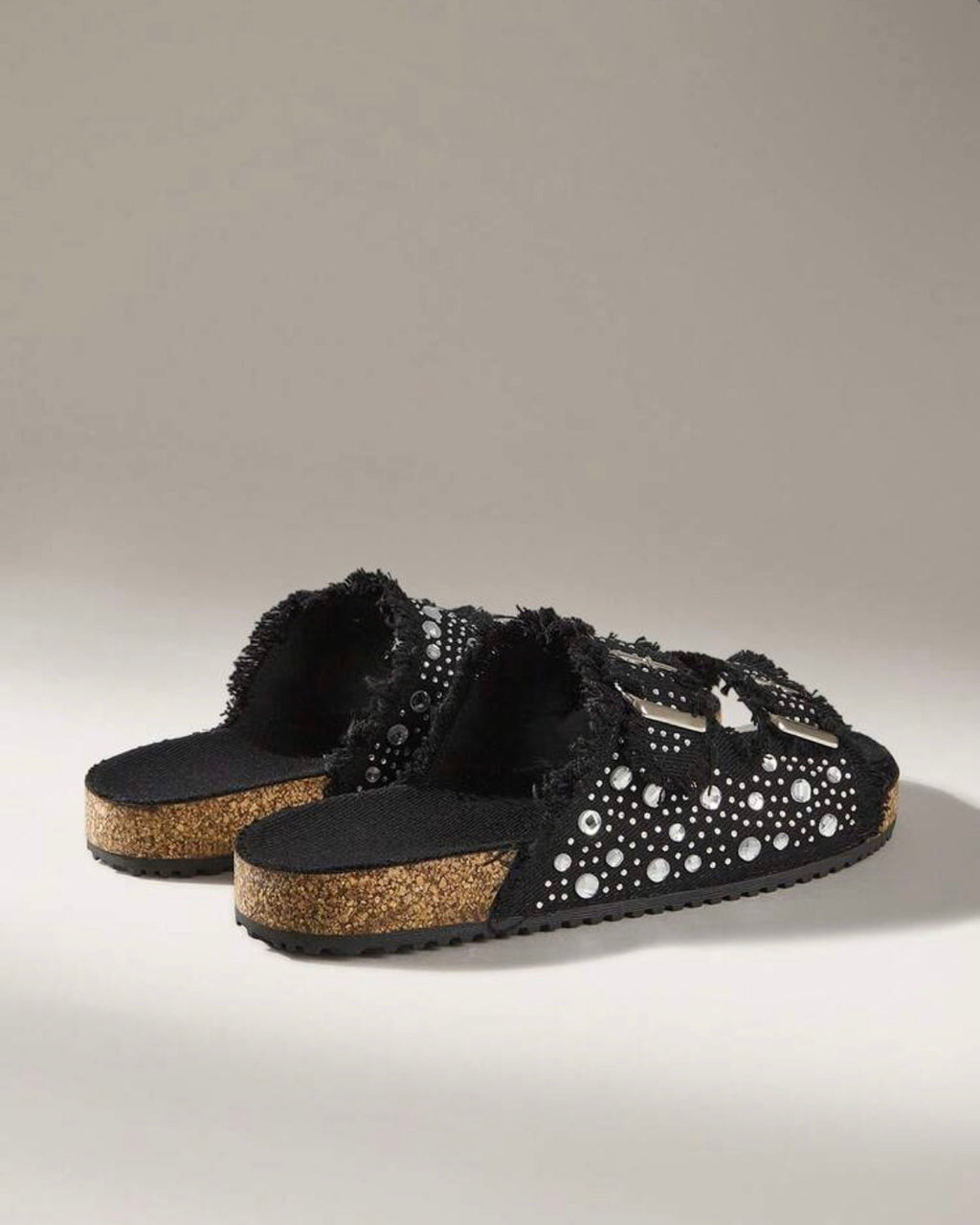 Black Mica Sandal