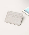 Milky White card case