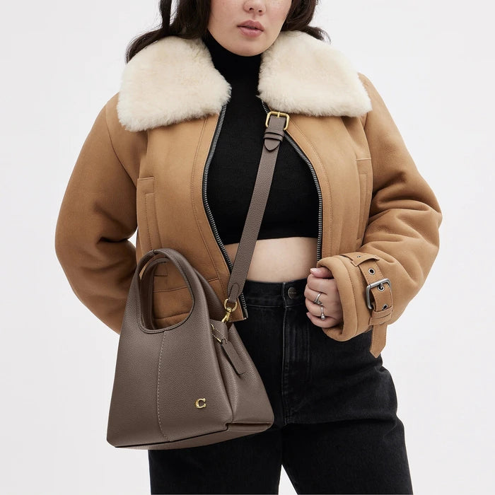 Coach Lana Shoulder Bag — Polished Pebble Leather
