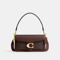 Coach Tabby Shoulder Bag 26 — Signature Canvas & Leather Trim