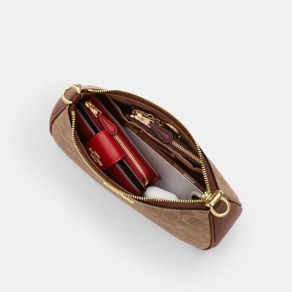 Coach Teri Shoulder Bag In Signature Canvas