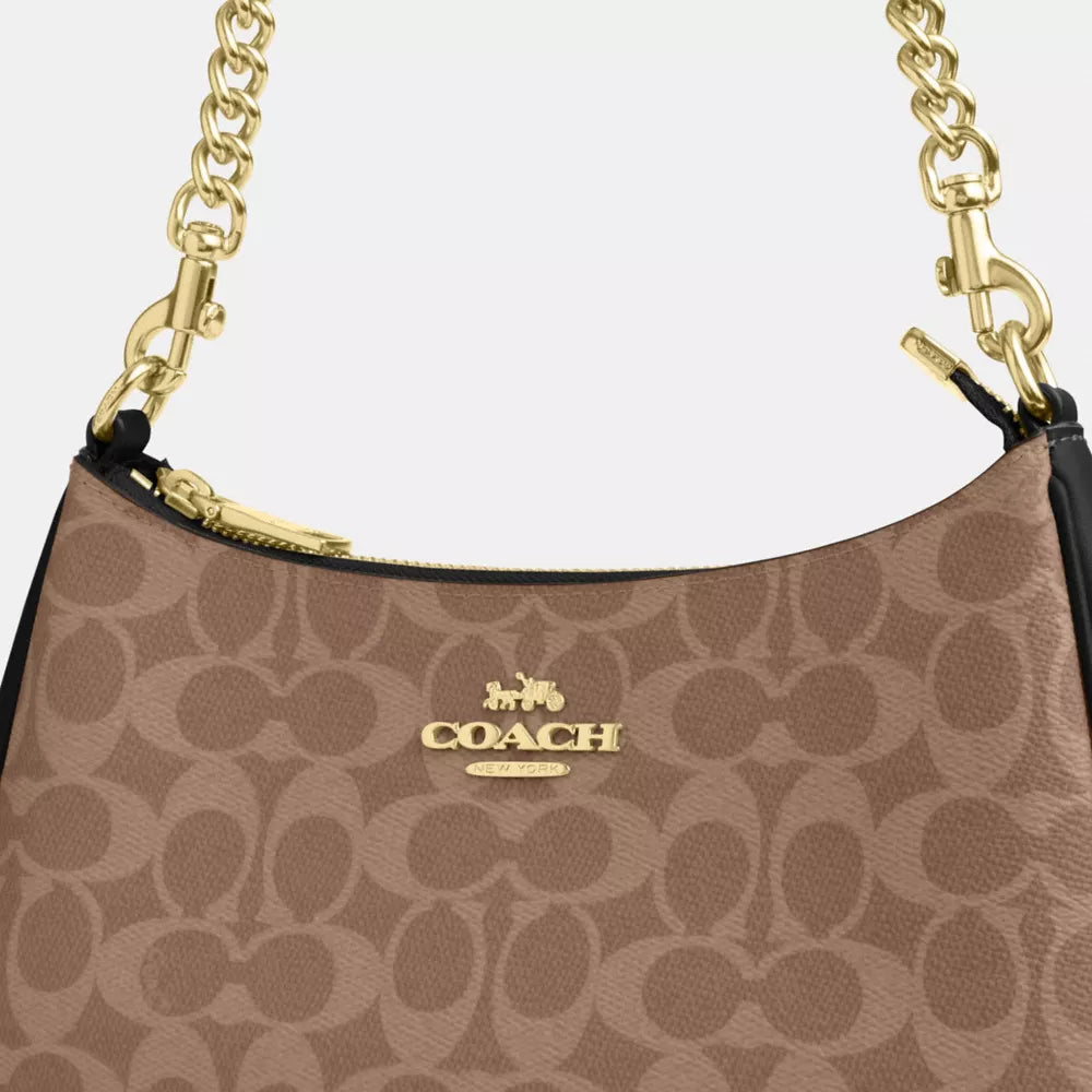 Coach Teri Shoulder Bag In Signature Canvas