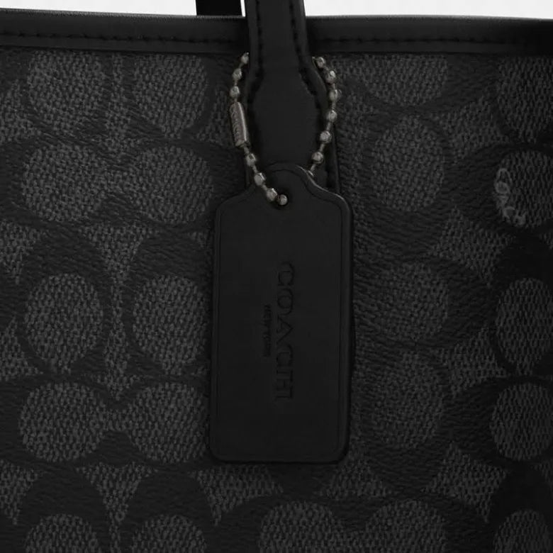 Coach Medium City Tote Bag In Signature Canvas