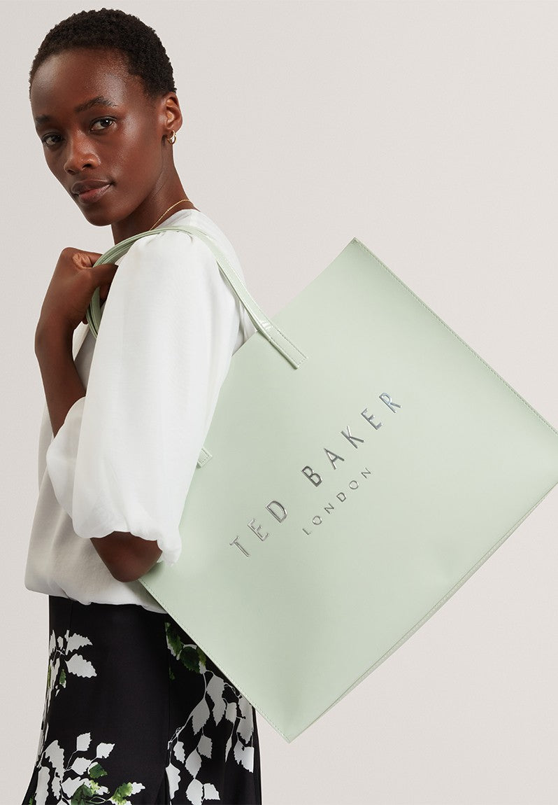 Ted Baker Crikon Crinkle Extra Large Icon Bag - Lt Green