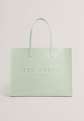 Ted Baker Crikon Crinkle Extra Large Icon Bag - Lt Green