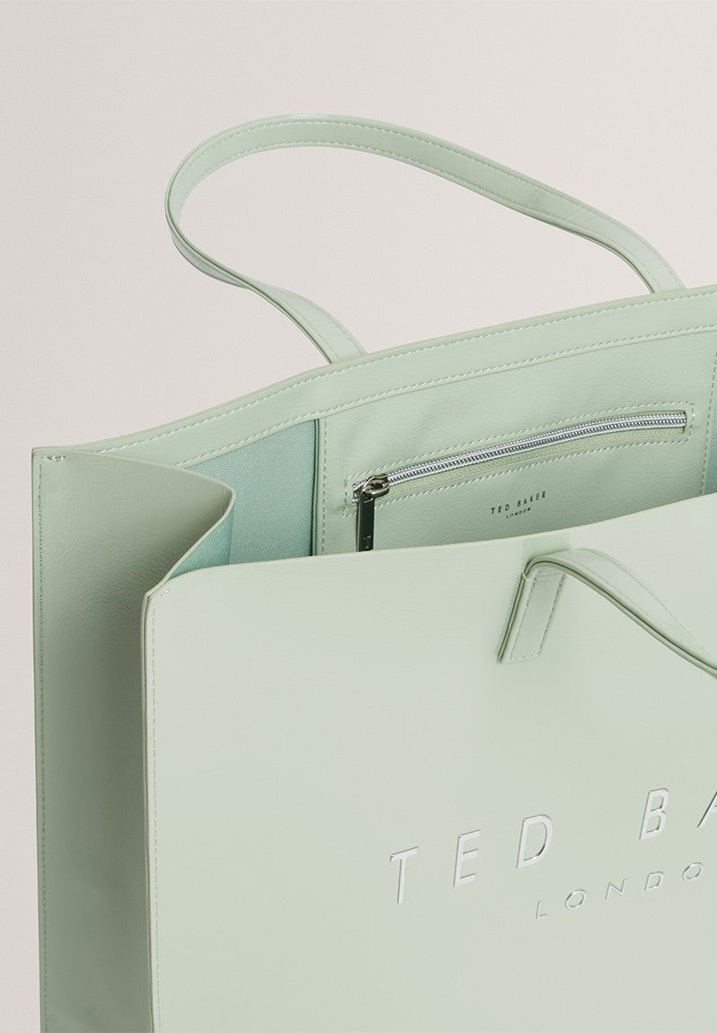 Ted Baker Crikon Crinkle Extra Large Icon Bag - Lt Green